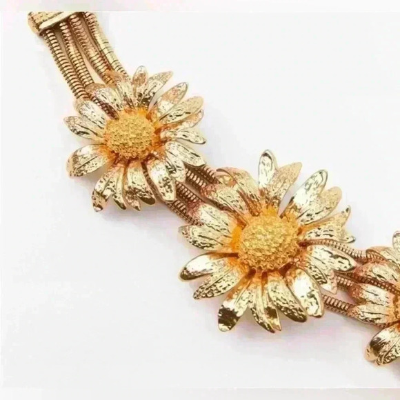 ??ZARA Flower daisy belt main image 4